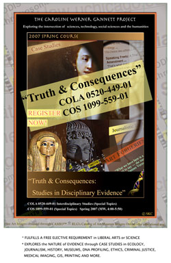 Truth and Consequences: Studies in Disciplinary Evidence - Poster